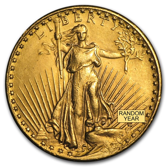 $20 Saint-Gaudens Gold Double Eagle (Cleaned) $20 Saint-Gaudens Gold Double Eagle (Cleaned)